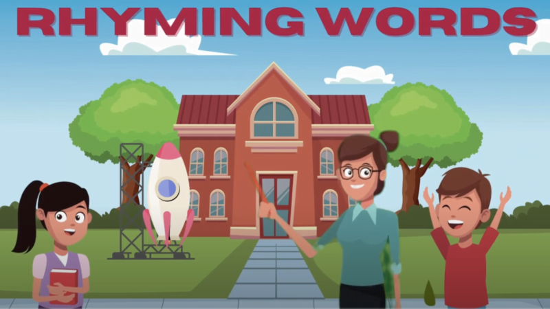 Rhyming Rockets! Blast Off into Rhyming Words!